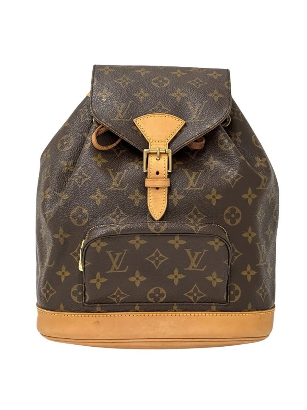Louis Vuitton Monogram Backpack Montsouris MM Brown Mini Small